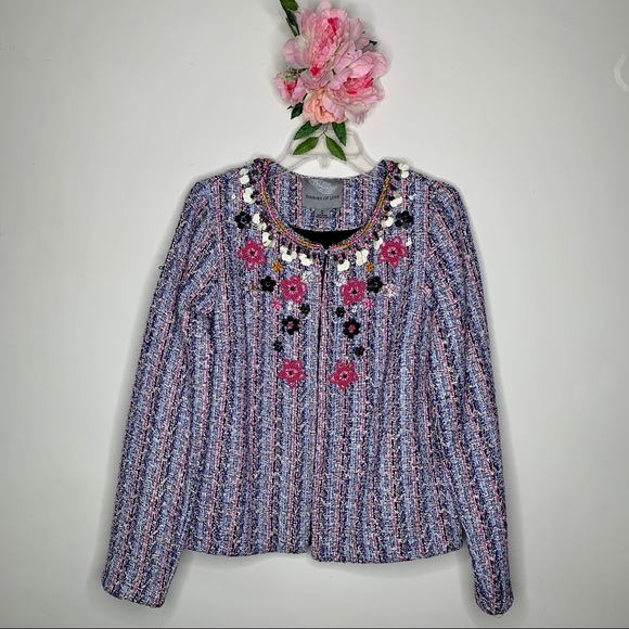 Hand Embroidered Blazer - Picture 3 of 6